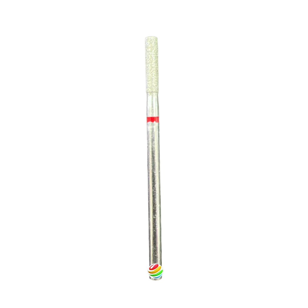 Diamond Bit, Slim Cylinder Flat Top Cuticle Cleaner Bit 3/32 #10270