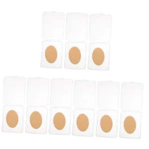 Didiseaon 9pcs Oval Makeup Powder Puff Soft Wet Dry Cosmetic Sponge for Foundation Application Comfortable Skin-friendly Beauty Tool for Daily Use