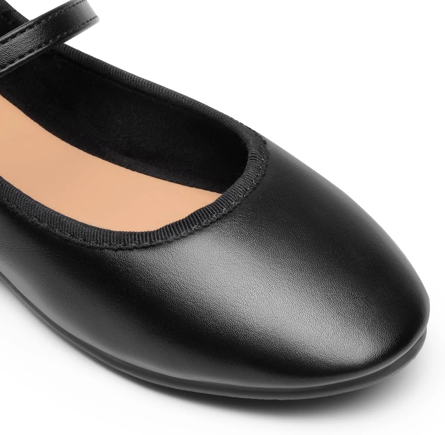 DREAM PAIRS Women's Ballet Flats Mary Jane Shoes, Round Toe Comfortable Dressy Casual Slip-on Work Daily Soft Flat Shoes