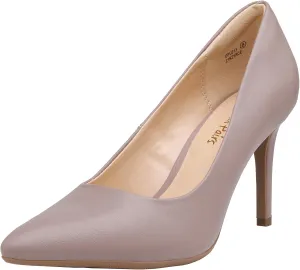 DREAM PAIRS Women's High Stiletto Heels Pointed Toe Pumps Shoes