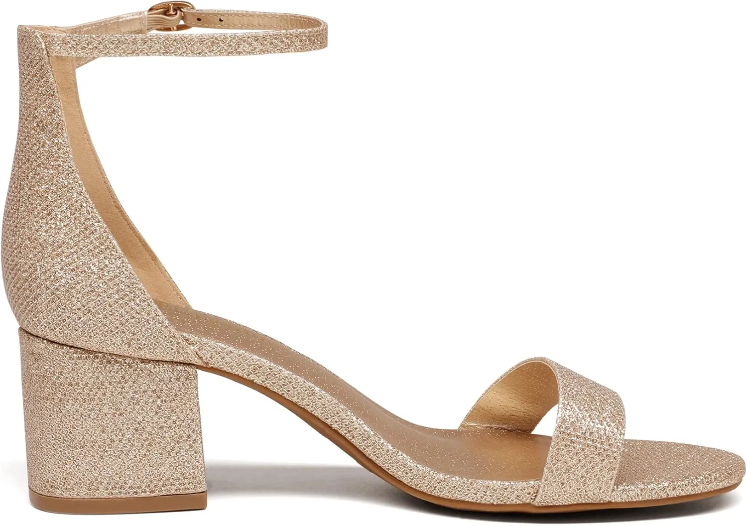 DREAM PAIRS Womens Low-Chunk Low Heel Pump Sandal