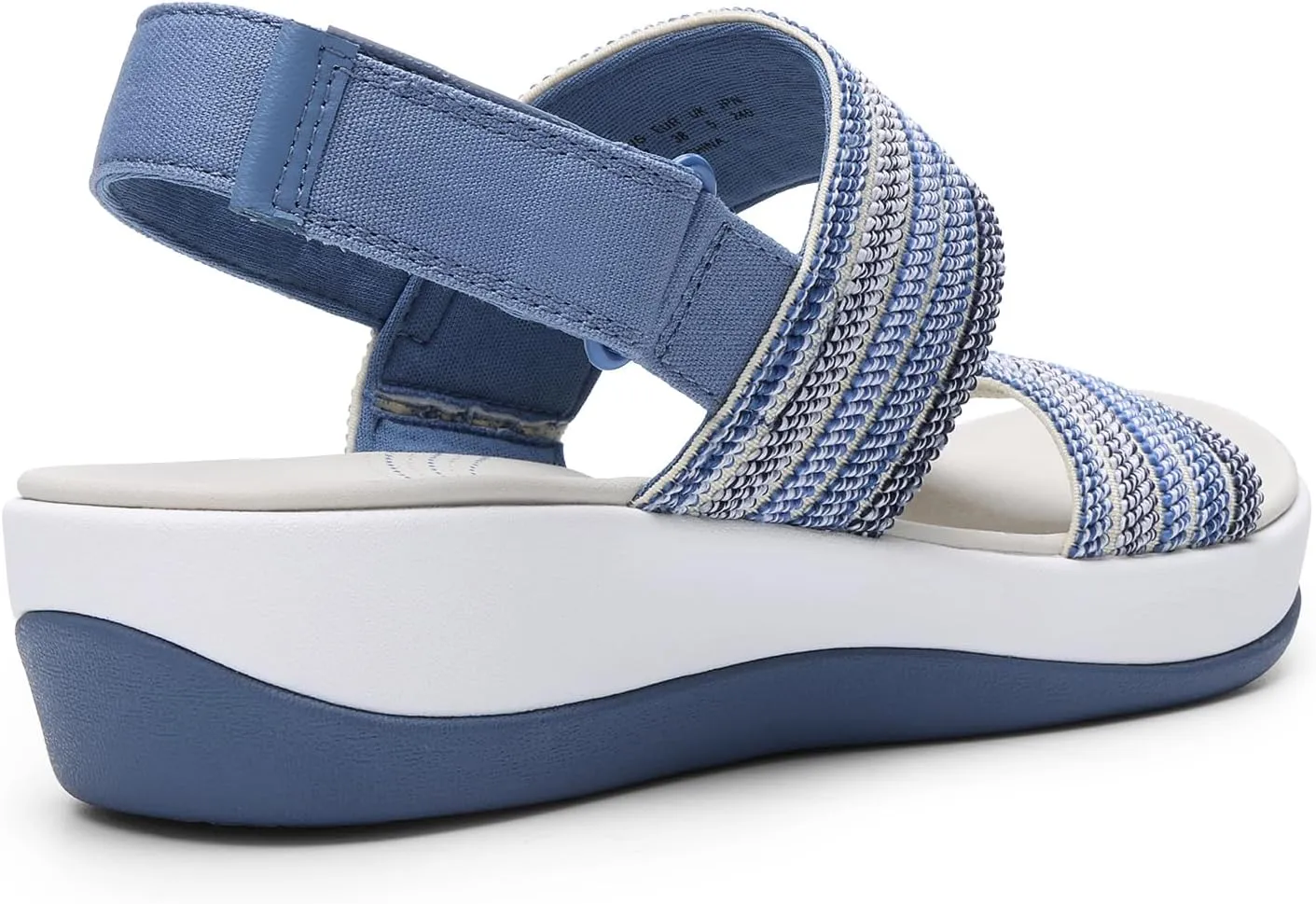 DREAM PAIRS Women's Walking Sandals Lightweight Soft Footbed Low Wedge Comfort Indoor Outdoor Flat Sandals
