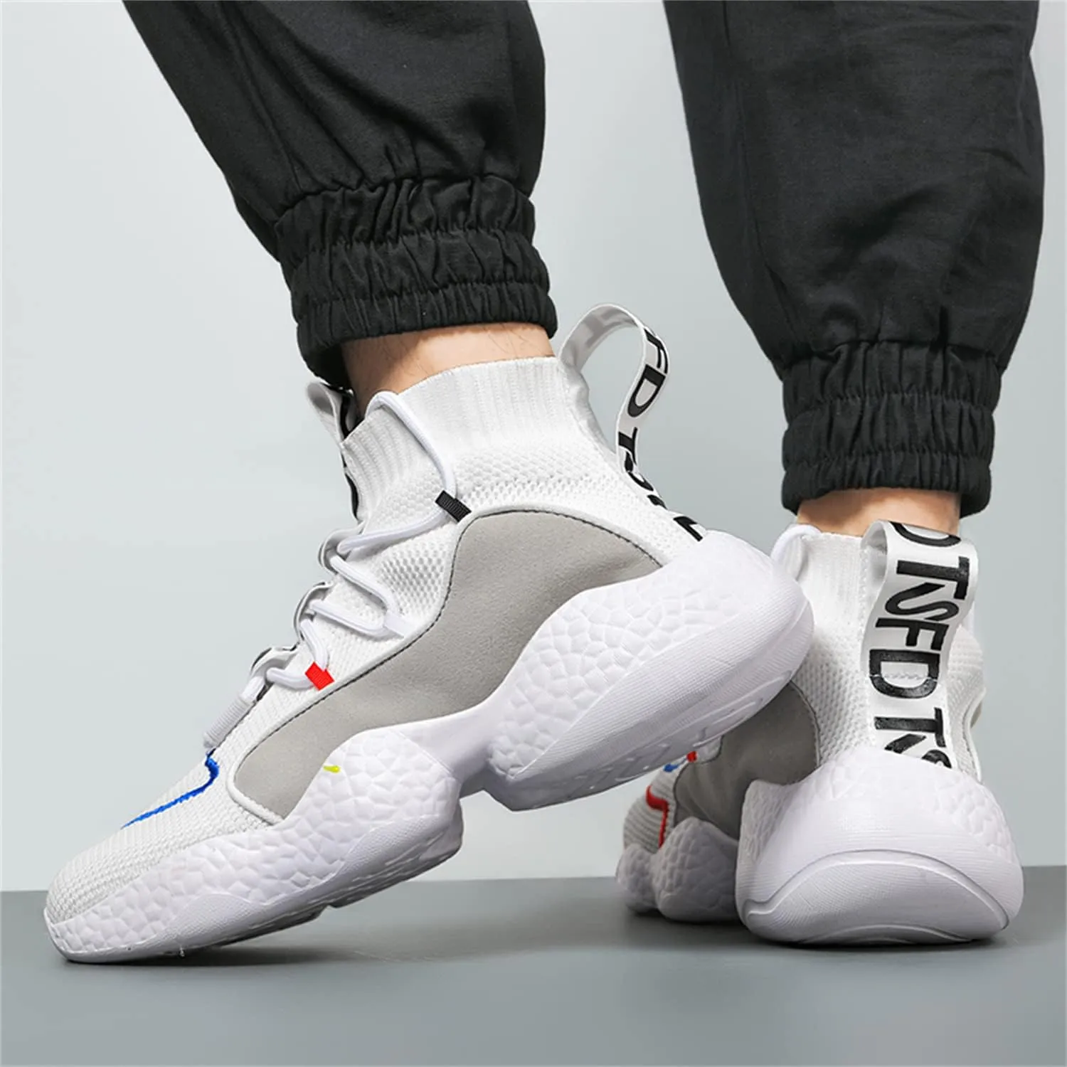 DRESER Couple Shoes High top Men's Socks Shoes Running Light Breathable Casual Women's Sports Shoes Fashion Sports Shoes Climbing Shoes