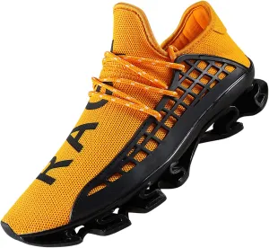 DUORO Mens Slip On Road Running Shoes Breathable Lightweight Comfortable Walking Shoes Athletic Gym Tennis Shoes for Men