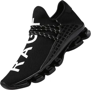 DUORO Mens Slip On Road Running Shoes Breathable Lightweight Comfortable Walking Shoes Athletic Gym Tennis Shoes for Men