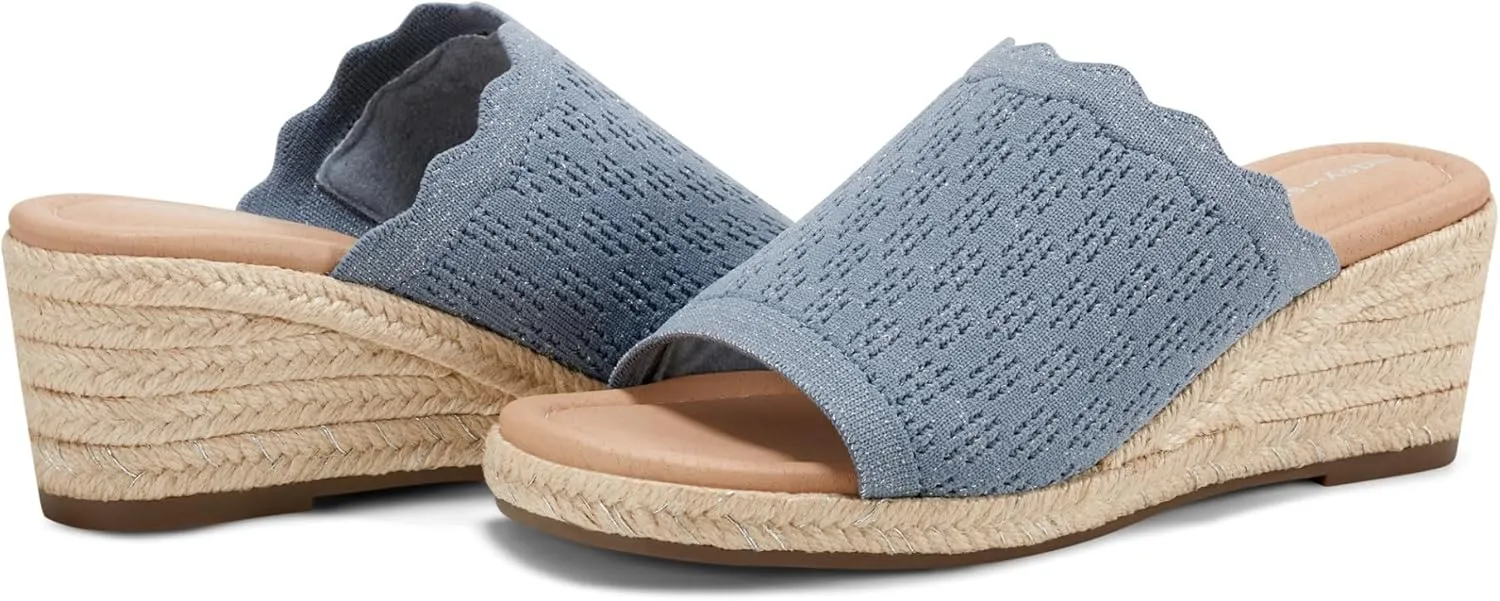 Easy Spirit Women's Espadrille Espardrille Wedge Sandal