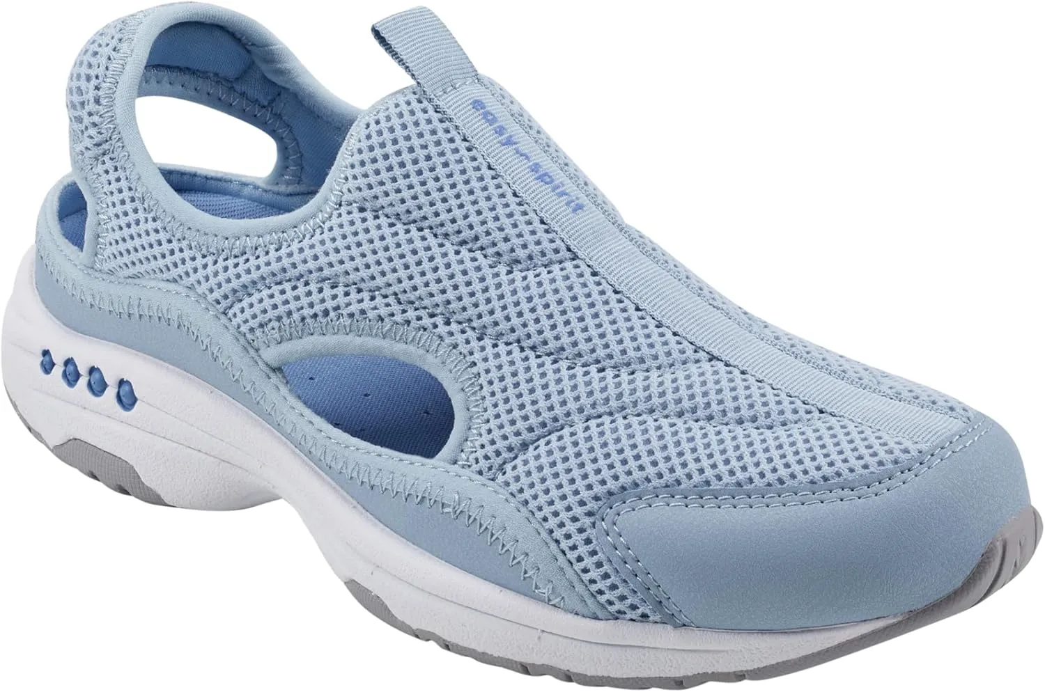 Easy Spirit Women's Trina 2 Sneaker, Light Blue, 9