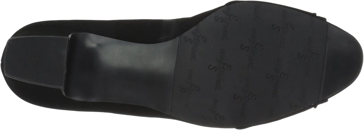 Easy Street Womens Eloise Faux Leather Dressy Block Heel