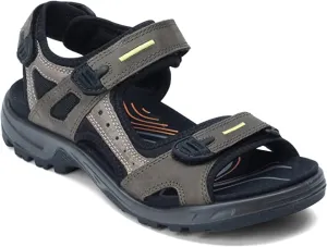 Ecco Men's Yucatan Sandals Tarmac/Moon Rock