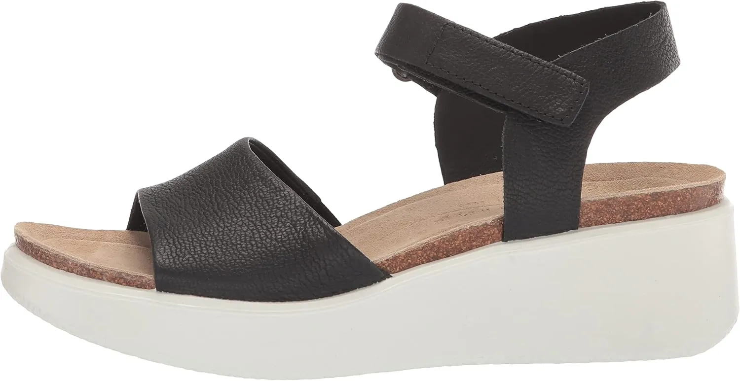 ECCO Women's Flowt Wedge Cork Sandal