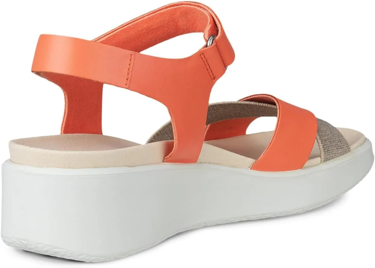 ECCO Women's Flowt Wedge Luxury Crossband Sandal