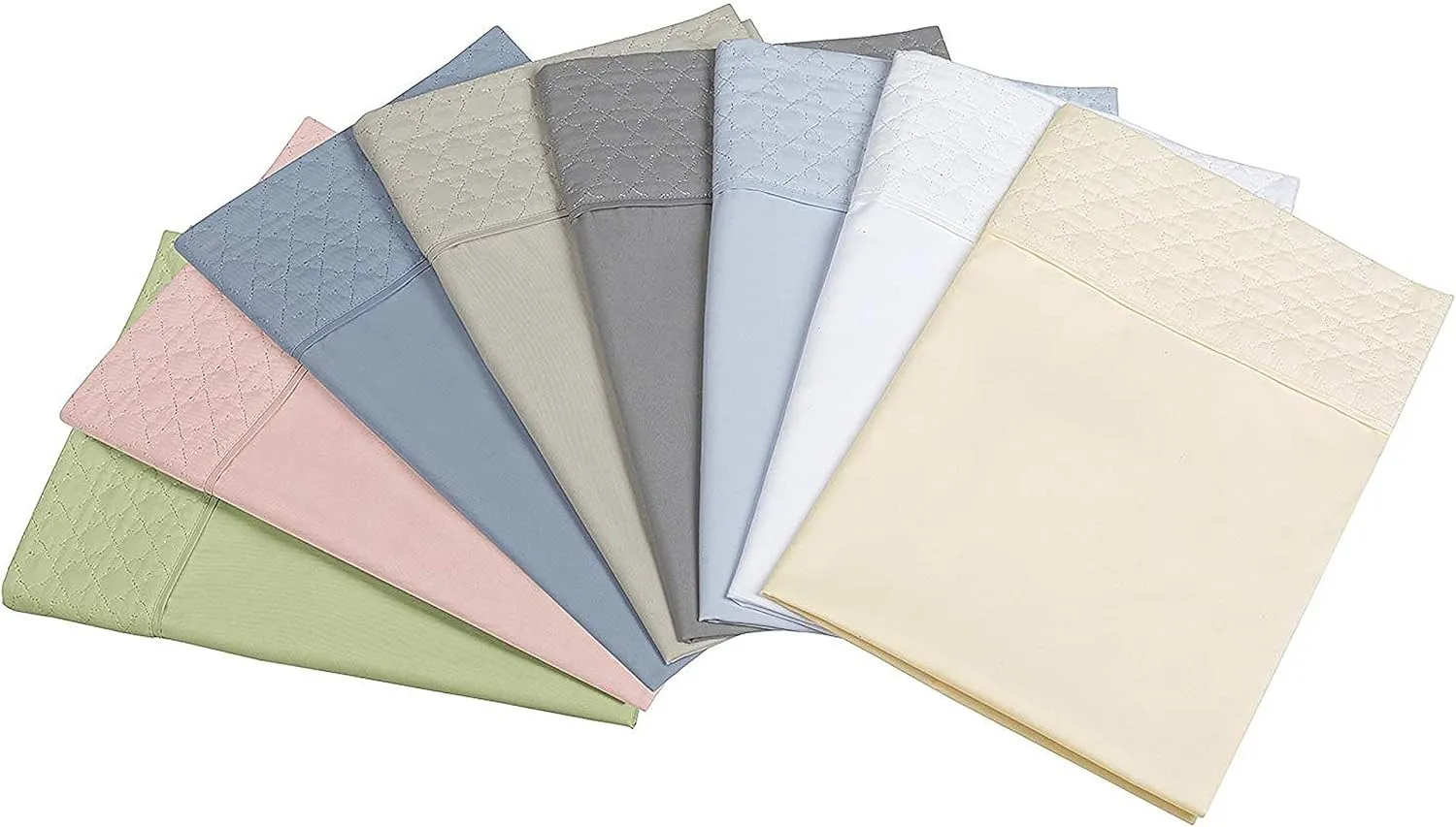 Elegant Comfort Luxury Best, Soft Coziest 4-Piece Bed Sheet Set! 1500 Premier Hotel Quality | Quilted Design on Flat Sheet and Pillowcases | Wrinkle Free, 100%, Twin, Cream