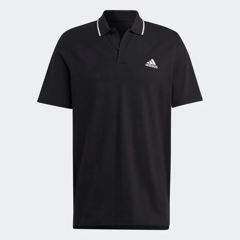 ESSENTIALS PIQU SMALL LOGO POLO SHIRT IC9314