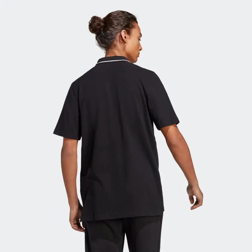ESSENTIALS PIQU SMALL LOGO POLO SHIRT IC9314