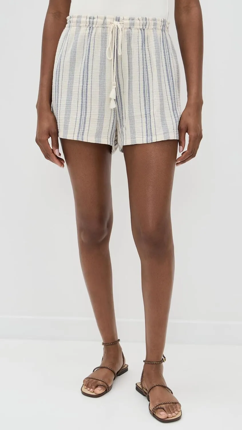 Faherty Women's Dune Cotton Gauze Drawstring Shorts