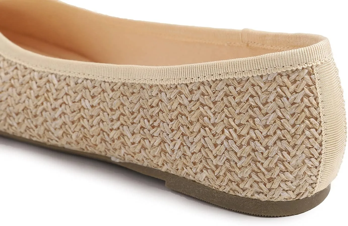FEVERSOLE Women's Macaroon Colorful Memory Foam Cushion Insock Patent Ballet Flat
