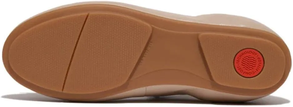 FitFlop Women's Allegro Bow Leather Ballerinas Ballet Flat
