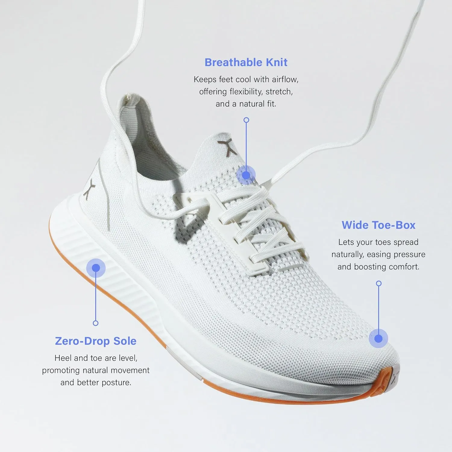 FLUX FOOTWEAR Adapt Runners for Women and Mens Barefoot Minimalist Shoes – Wide Toe Box, Zero Drop Sole, Lightweight & Flexible, Perfect for Walking, Running and Everyday Comfort