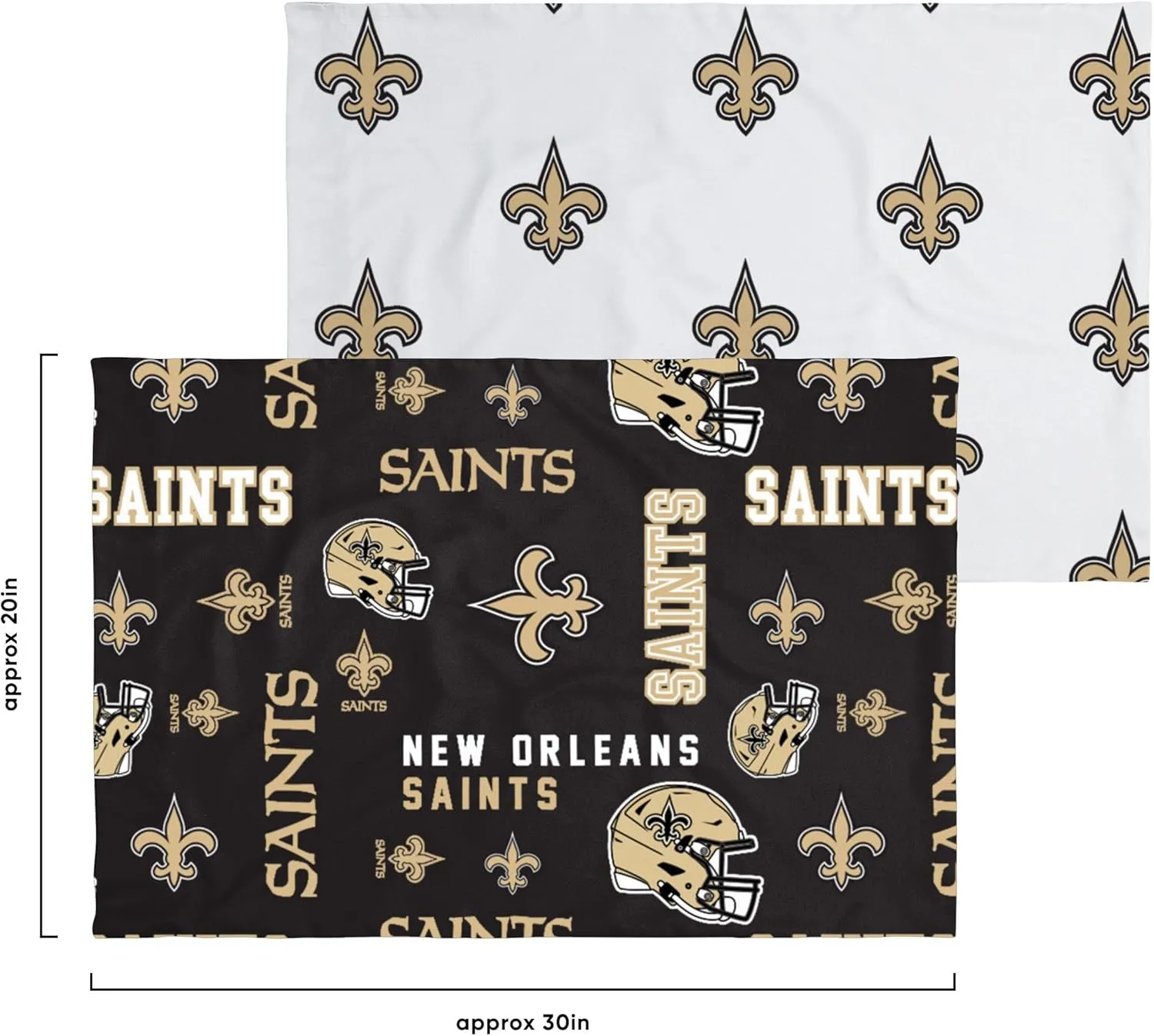 FOCO NFL Team Logo Bed in a Bag Comforter Sheets Pillow Cases Bedding 5-Piece Set