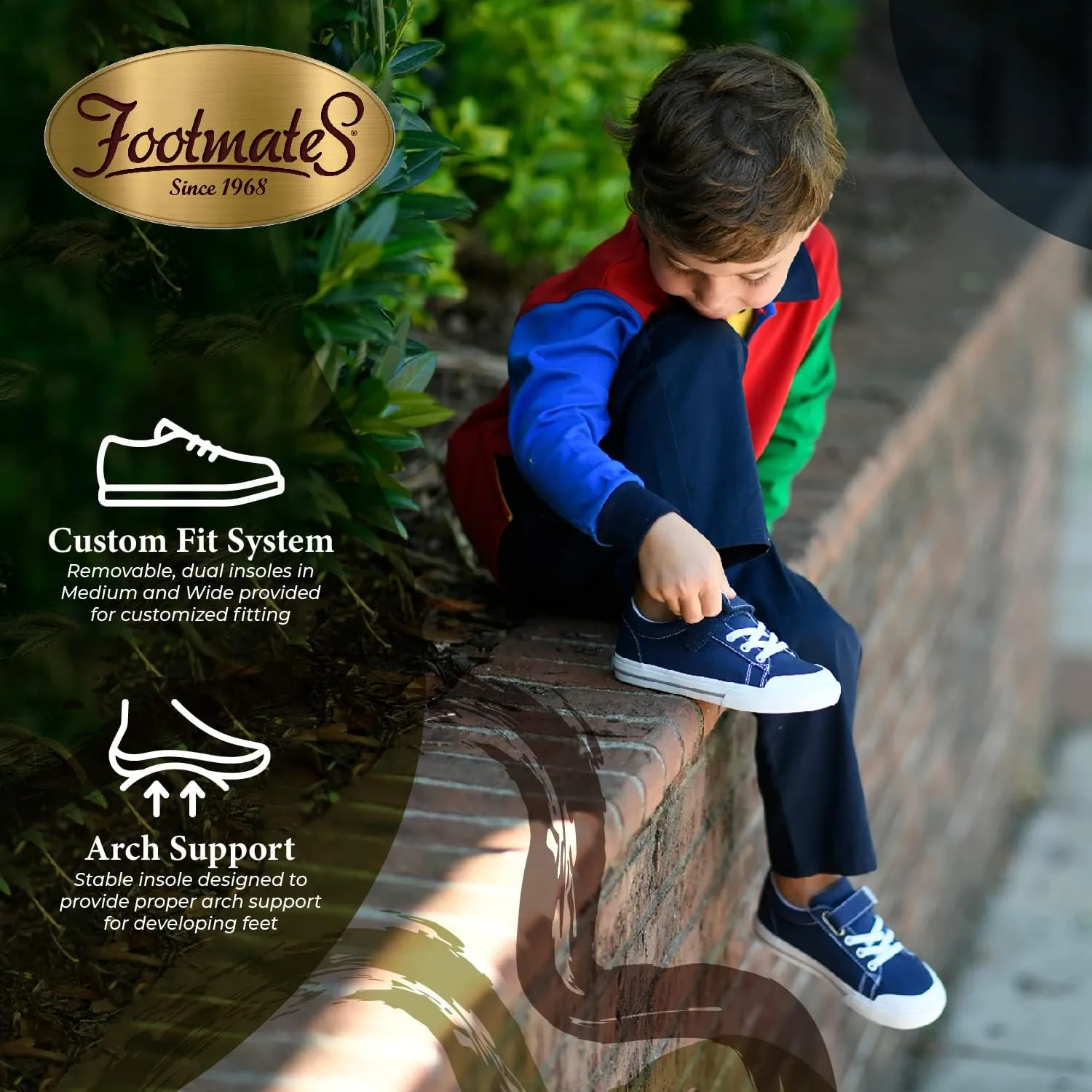FOOTMATES Baby-Boy's Jordan (Infant/Toddler/Little Kid) Sneaker