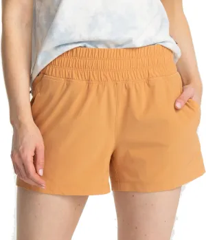Free Fly Women's Pull On Breeze Short - Quick-Dry, Moisture-Wicking, Breathable Shorts with Sun Protection - UPF 50 
