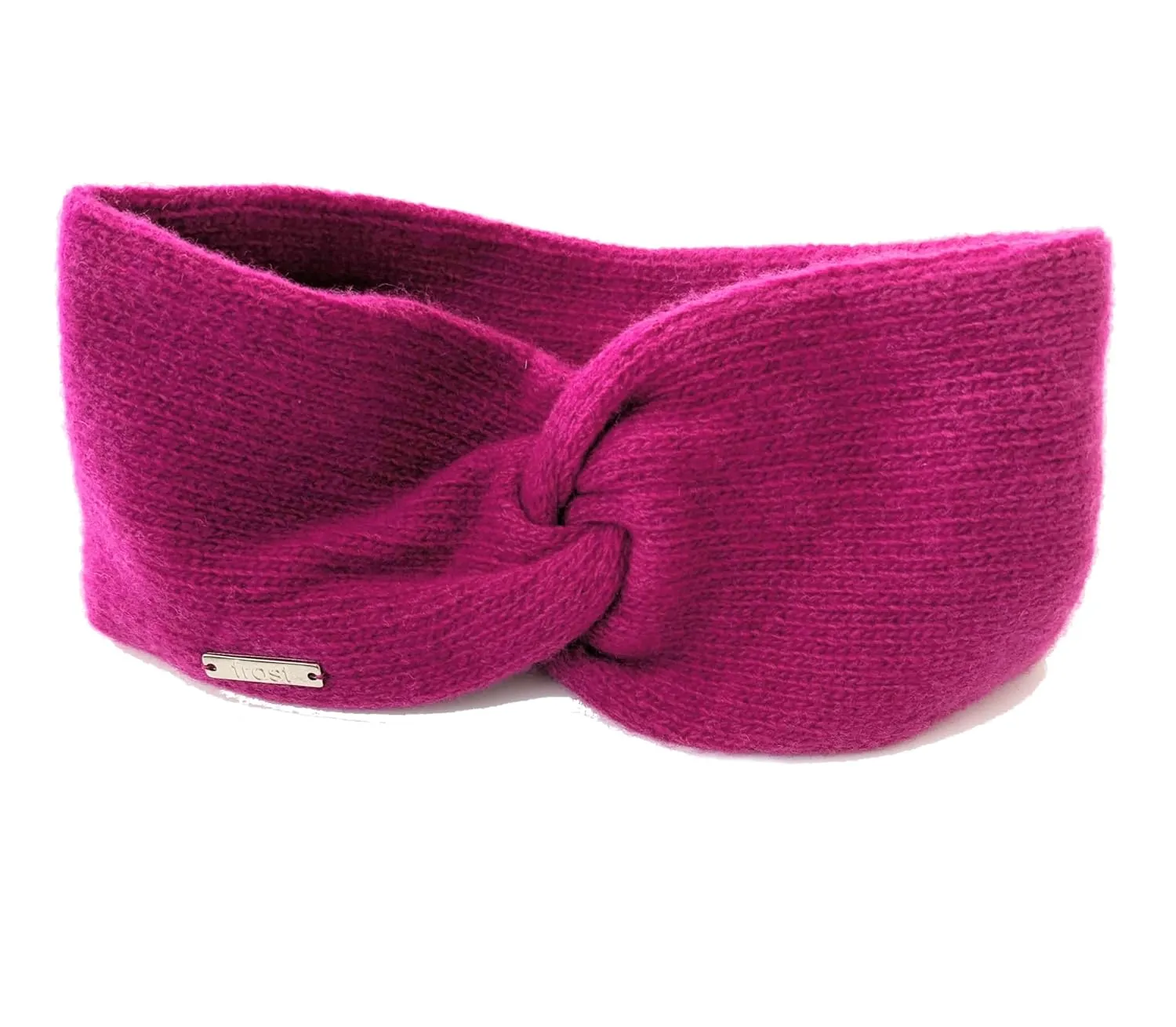 Frost Merino wool/cashmere blend headband Hats MRW1059 (Fuchsia)