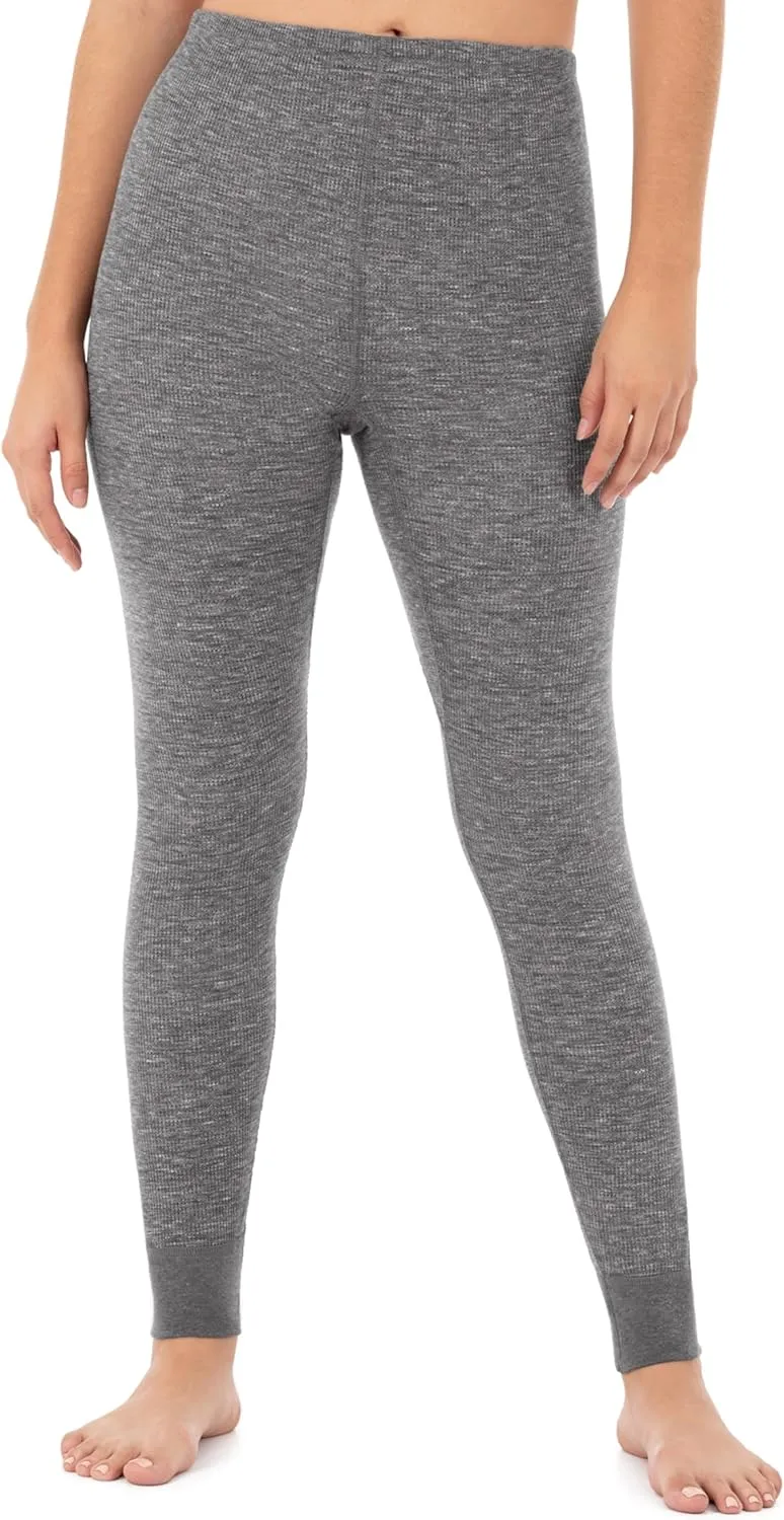 Fruit of the Loom Women's Micro Waffle Premium Thermal Set