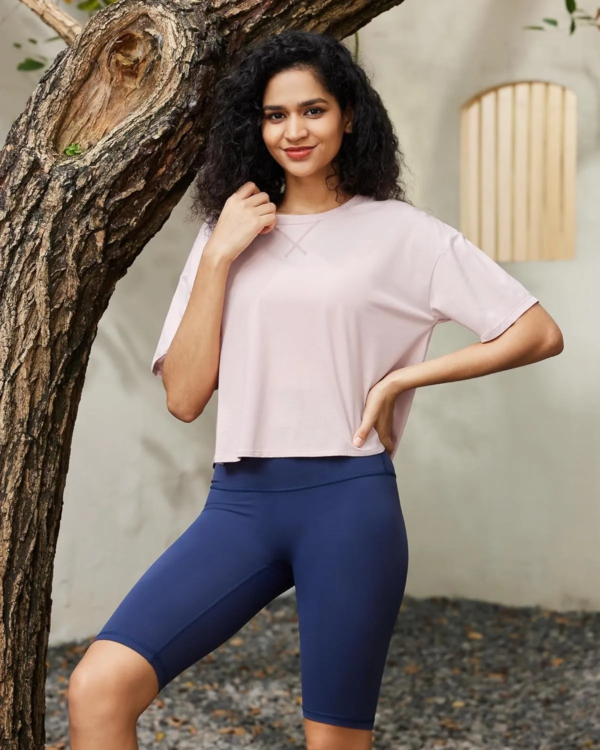 G4Free Lightweight Womens Workout Tops Loose Fit Short Sleeve Summer T Shirts Athletic Gym Tees Basic Yoga Shirts Casual