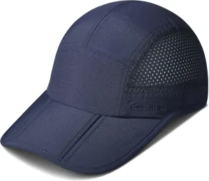 GADIEMKENSD Mens Folding Outdoor Hat Long Brim UPF 50  Sun Protection