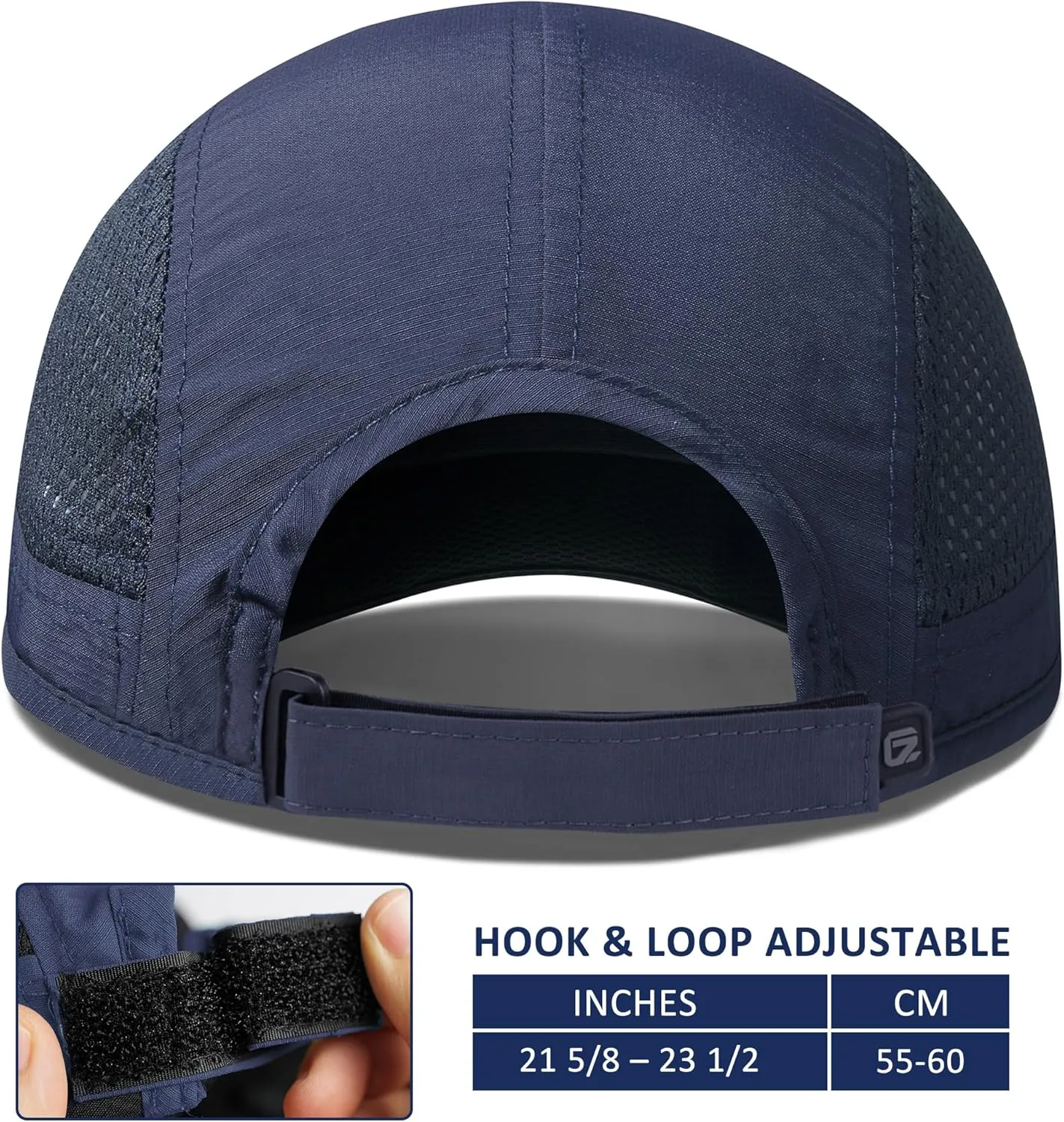 GADIEMKENSD Mens Folding Outdoor Hat Long Brim UPF 50  Sun Protection