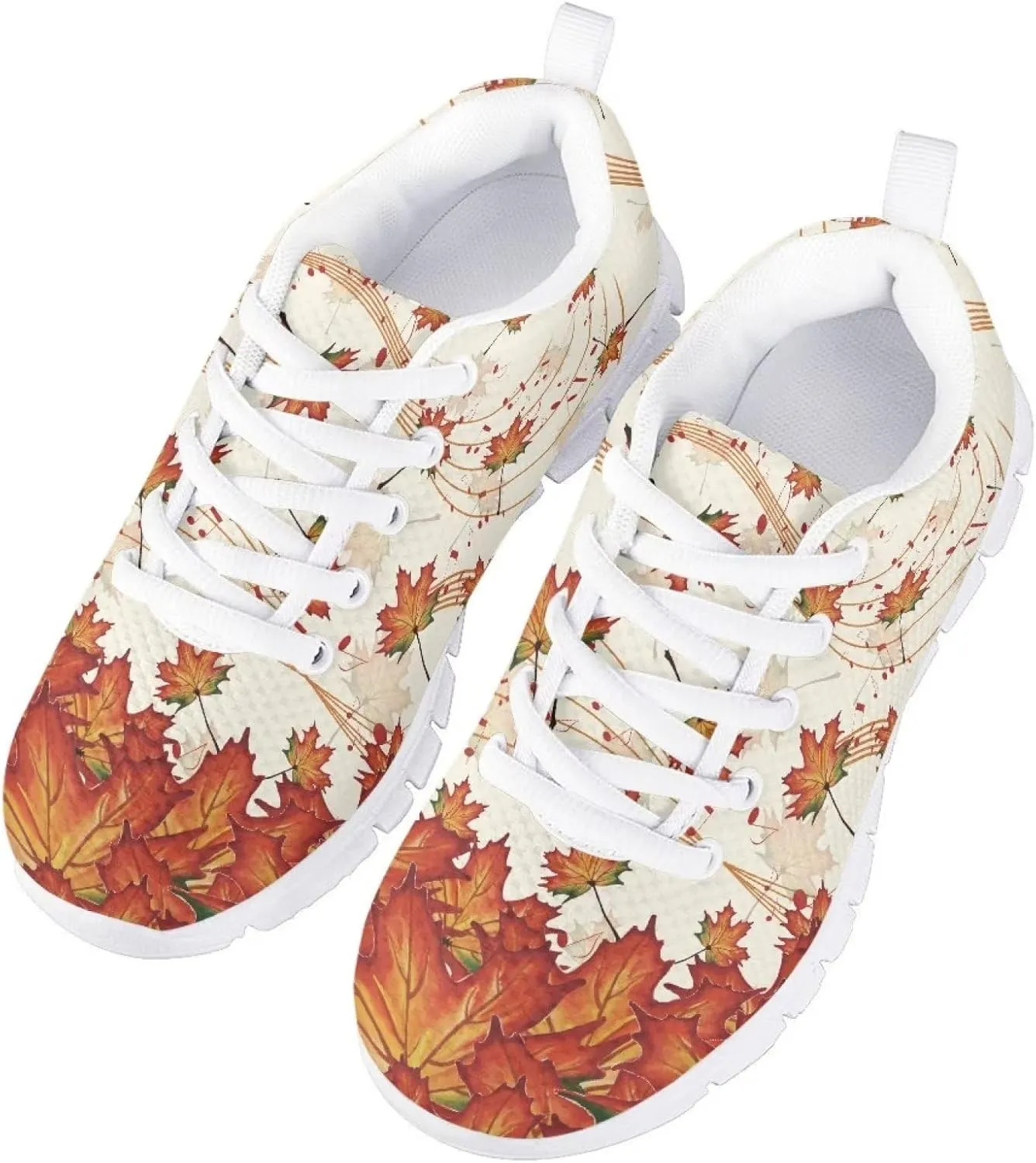 GIFTPUZZ Unisex-Child Climbing Tennis Shoes Running Lace-up Sneaker Breathable Mesh Athletic Sneakers