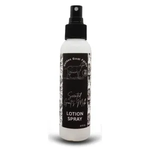 Golden Goat Farms Red Clover & Tea Scented Sprayable Lotion with Goat's Milk, 4 Oz
