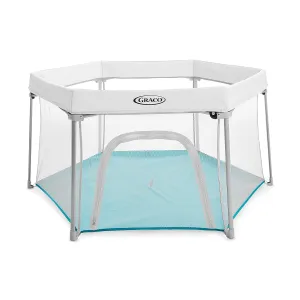 Graco Pack 'n Play LiteTraveler Playard | Outdoor and Indoor Playspace with Compact, Quick Fold, Breeze,1.0Count