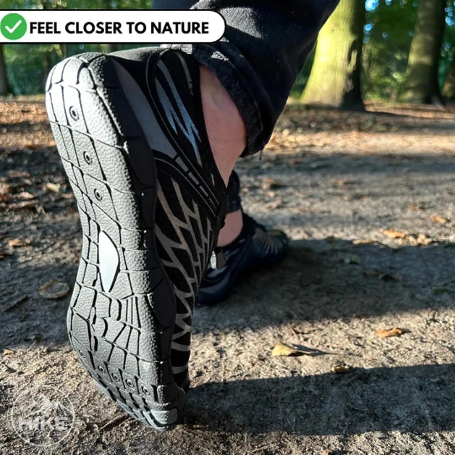 Grounded Barefoot Footwear for Women Men Neuropathy, Comfortable Lightweight Non-Slip Barefoot Shoes