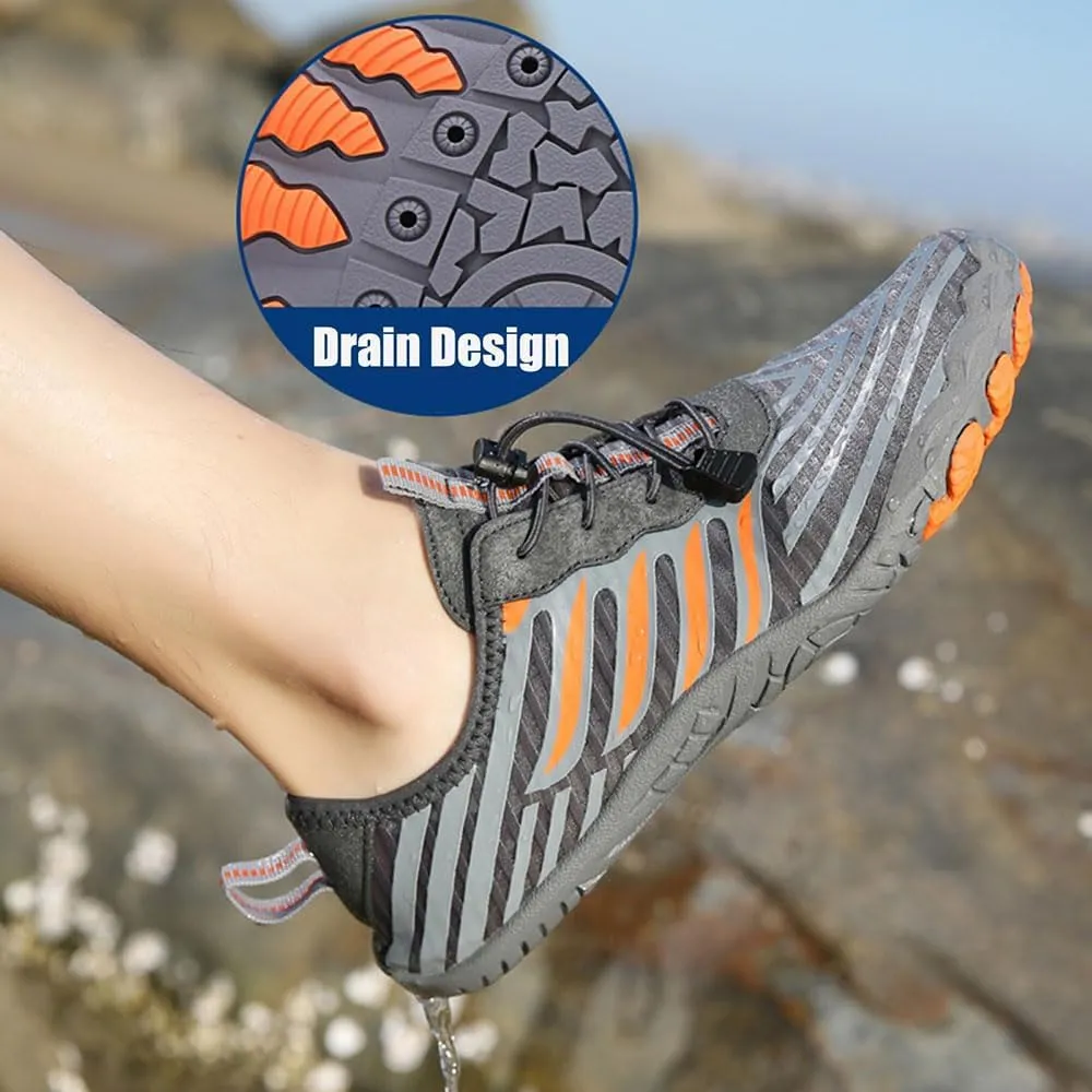 Grounded Barefoot Footwear for Women Men Neuropathy, Grounding Shoes for Womens Mens, Lightweight Non-Slip Hike Barefoot Footwear Shoes