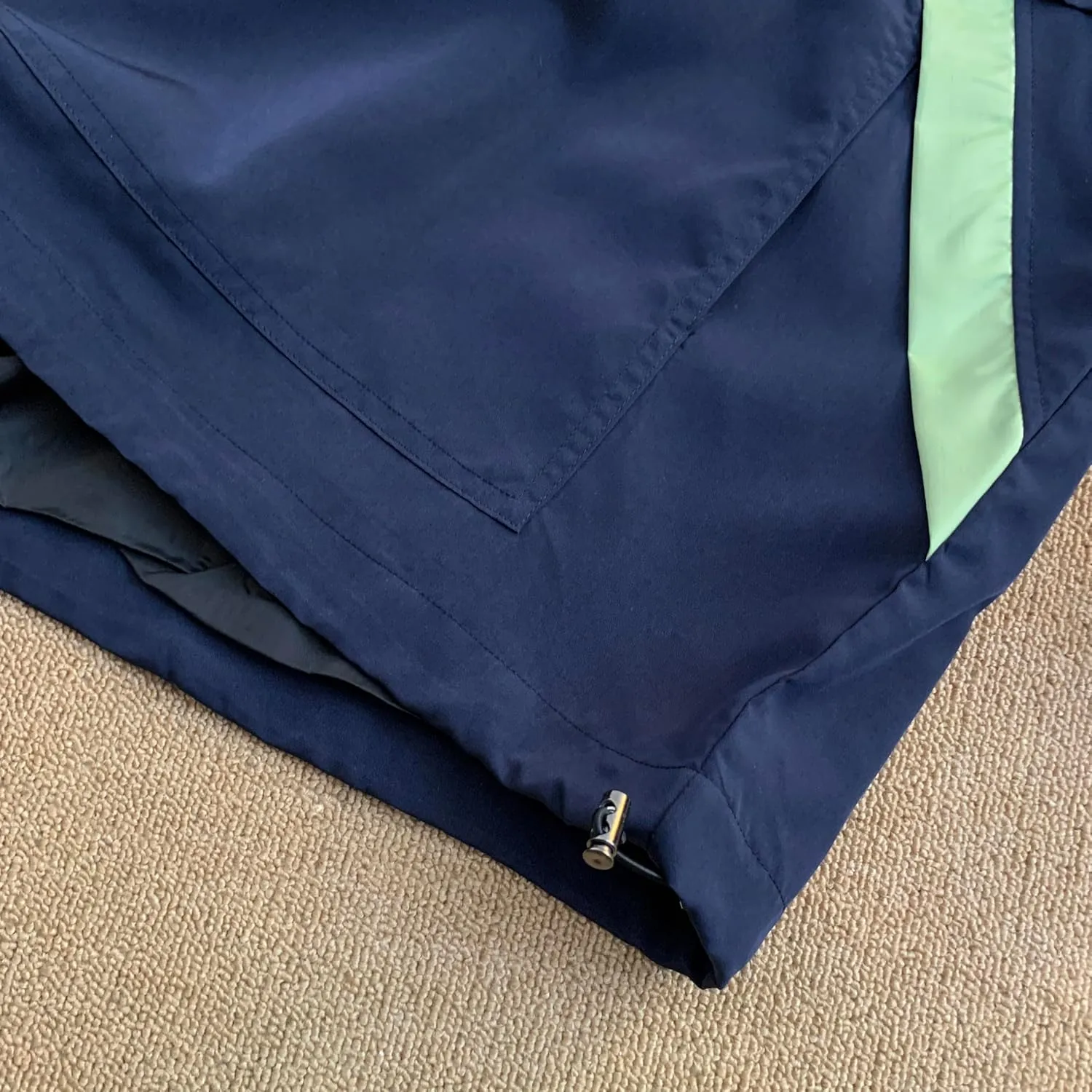GURUNVANI Casual Hoodie Long Sleeve Hooded Jacket Color Block Pullover