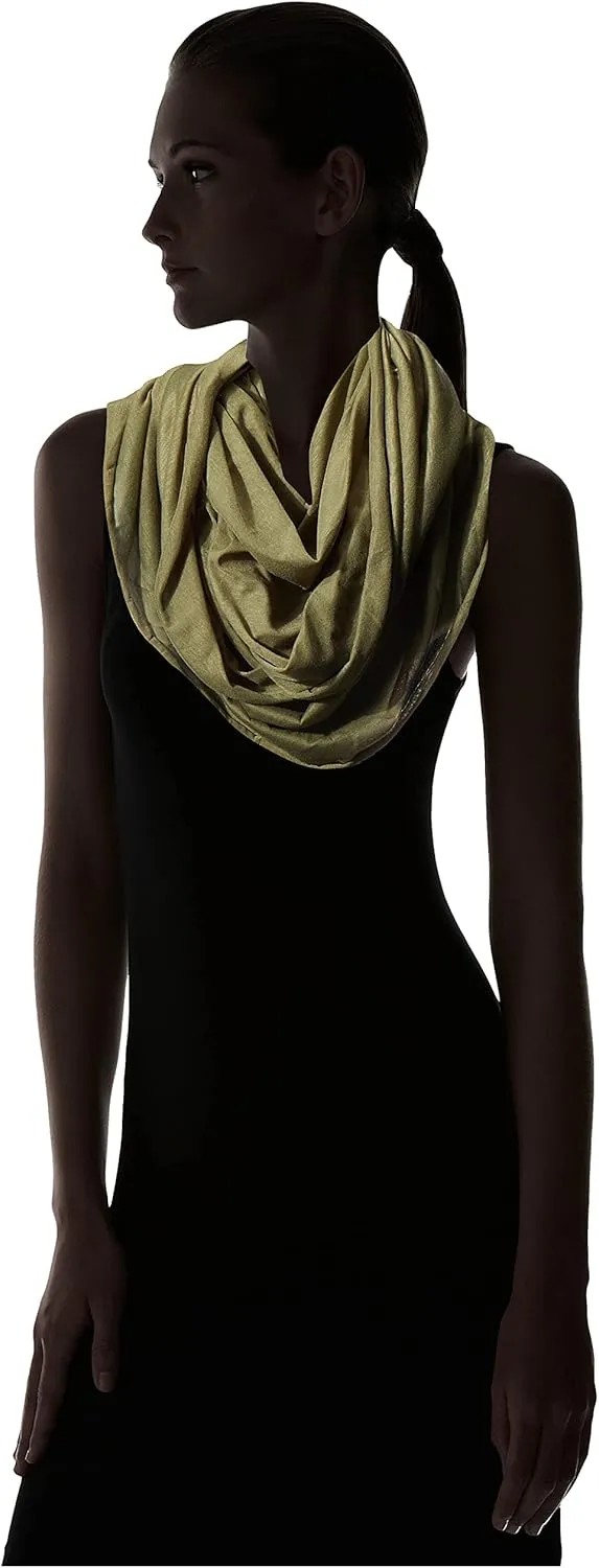Hadley Wren Women's Classic Solid Soft Lightweight Everyday Infinity Scarf