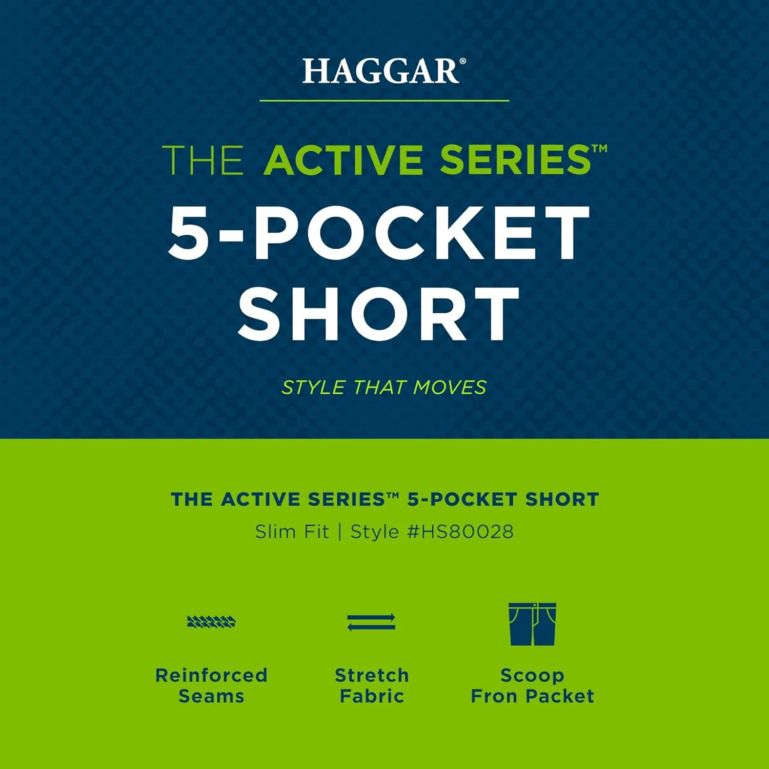 Haggar Men's 5 Pocket Short