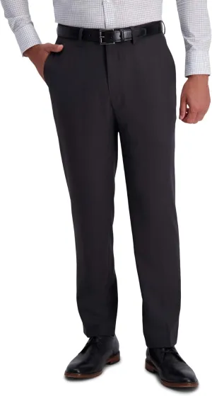 Haggar Men's Premium Comfort Dress Slim Fit Flat Front Pant