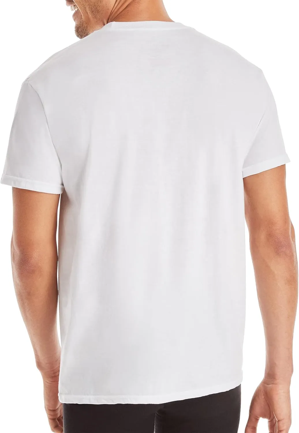 Hanes Men's Fresh Iq Slim Fit Crew Undershirt, 4-pack