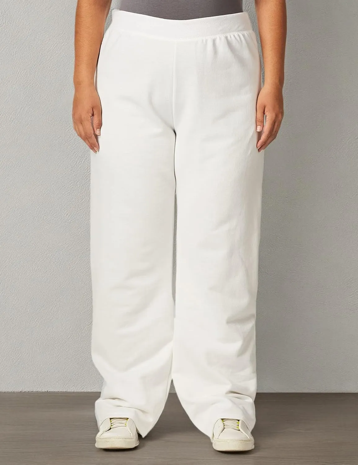 Hanes Women's Sweatpants, EcoSmart Fleece Open Bottom Sweatpants for Women, Regular & Petite Sizes