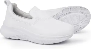 Hawkwell Women's Slip On Arch Support Nursing Shoes Comfortable Lightweight Slip Resistant Work Shoes