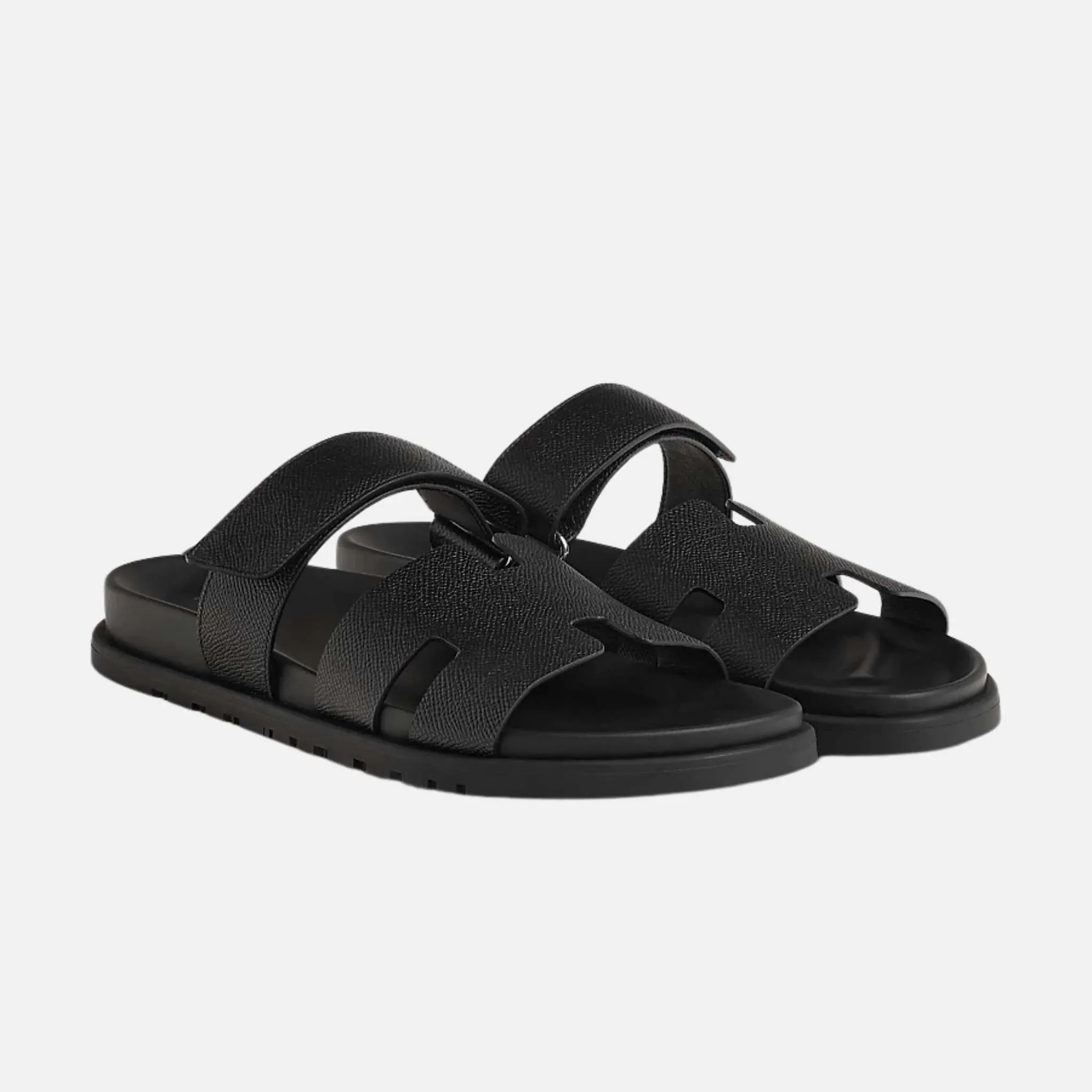 Hermes Chypre Sandal Shiny Grained Calfskin