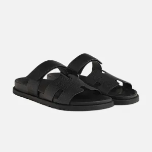 Hermes Chypre Sandal Shiny Grained Calfskin