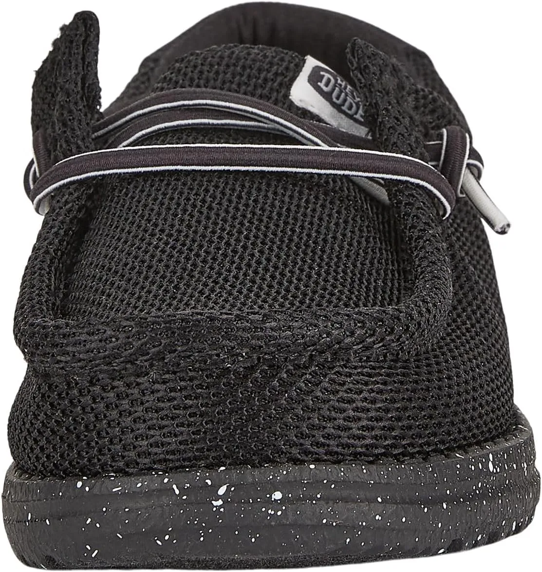 Hey Dude Boy's Wally Heathered Mesh | Youth's Shoes | Youth Slip-on Loafers | Comfortable & Light-Weight