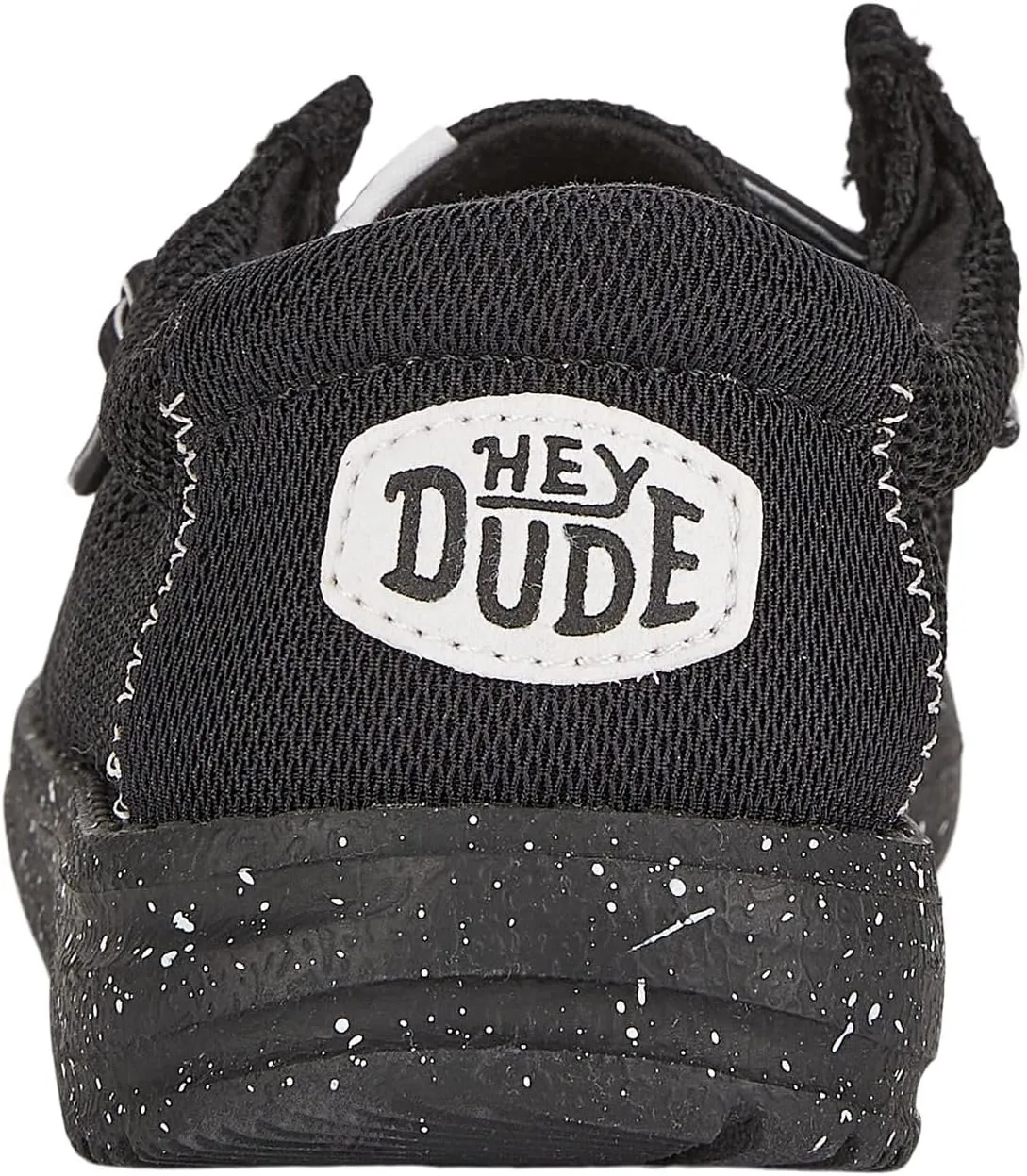Hey Dude Boy's Wally Heathered Mesh | Youth's Shoes | Youth Slip-on Loafers | Comfortable & Light-Weight