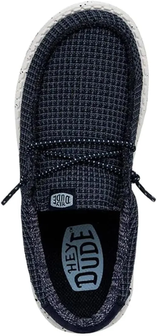Hey Dude Wally Toddler Sport Mesh | Boy's Shoes | Boy's Slip On Loafers | Comfortable & Light Weight
