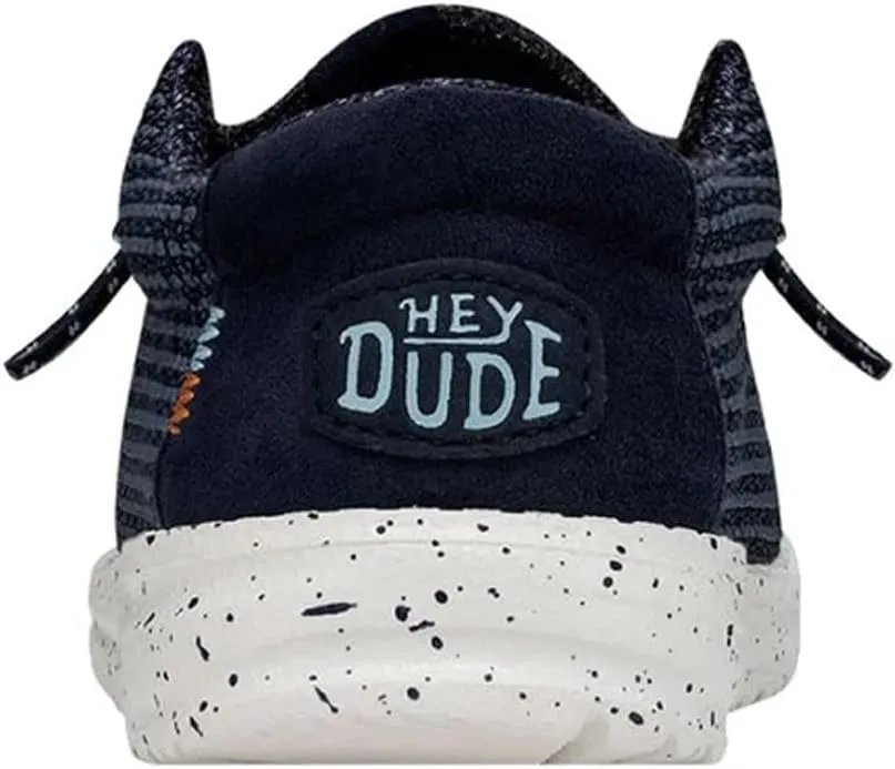 Hey Dude Wally Toddler Sport Mesh | Boy's Shoes | Boy's Slip On Loafers | Comfortable & Light Weight