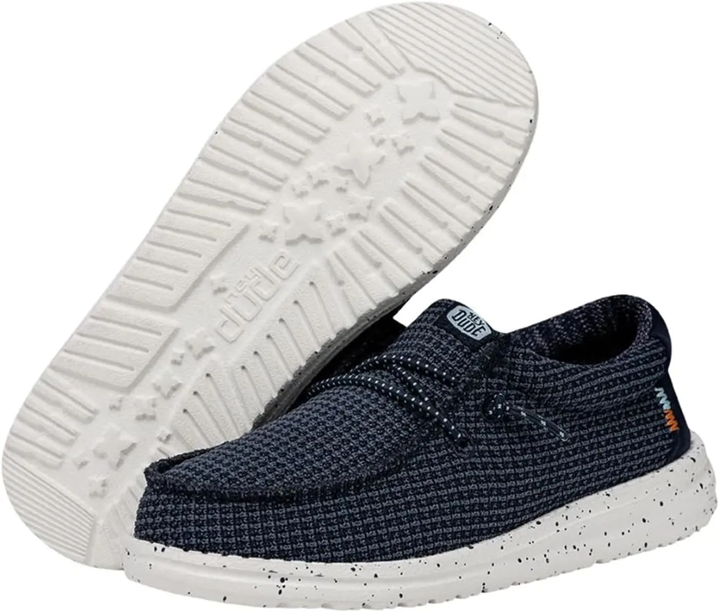 Hey Dude Wally Toddler Sport Mesh | Boy's Shoes | Boy's Slip On Loafers | Comfortable & Light Weight
