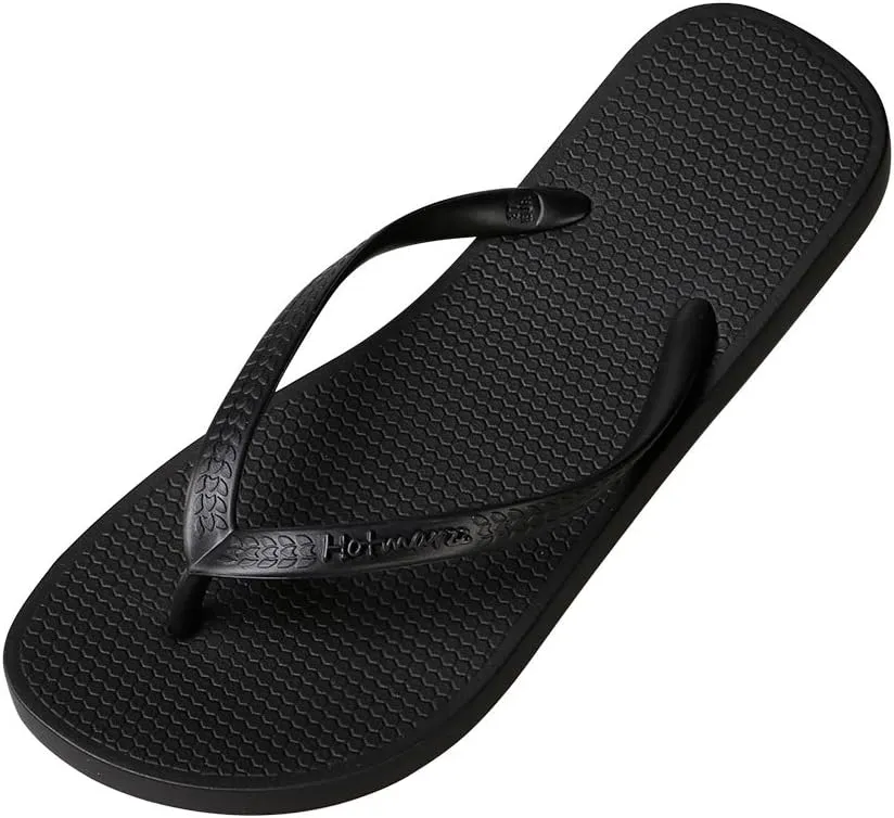 Hotmarzz Women's Slim Flip Flops Fashion Beach Slippers Flat Sandals